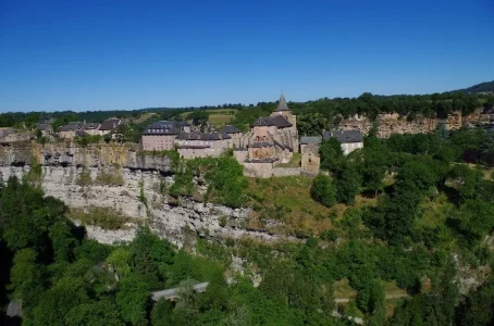 Le trou de Bozouls depuis le belvédère de terra·memoria