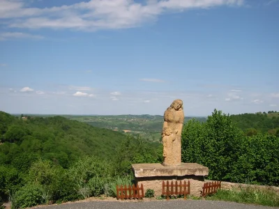 Vue sur la vallée de la Diège