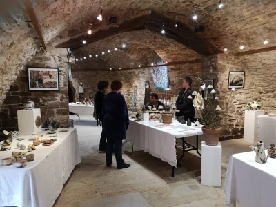 Exposition dans la Grande Salle du Château