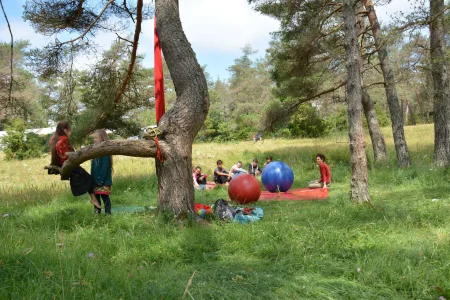 ECO-CAMPING DU LARZAC, Aire de jeux