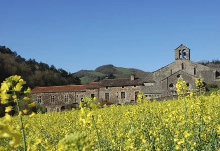 Vue de l'abbaye