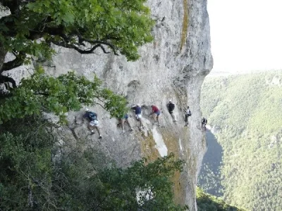 Via Ferrata dans la Dourbie