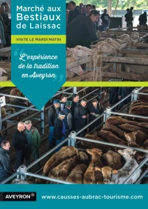 Visite guidée du marché aux bestiaux de Laissac (groupes)