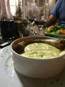 Aligot Saucisse en terrasse