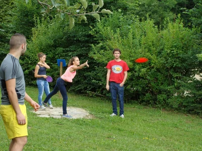 Les Chalets de la Gazonne (groupes) Disc Golf