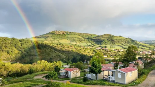 vue dominante sur Luzençon