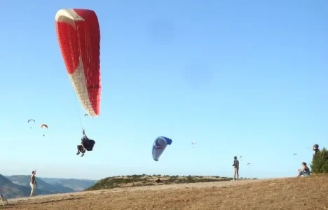 parapente à Brunas