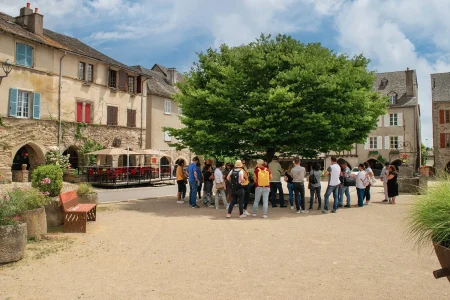 Visite guidée de la Bastide royale de Sauveterre de Rouergue-groupes