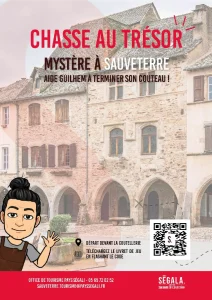 Chasse au trésor "Mystère à Sauveterre" - affiche