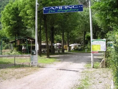 entrée camping