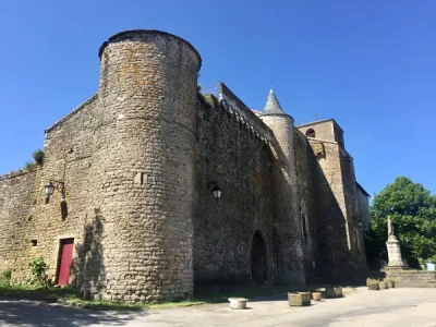 Fort de Saint-Jean d'Alcas, vue des remparts Nord et Est