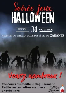 Soirée jeux d'Halloween