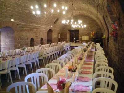 Salle du Pressoir au Château de Saint-Izaire