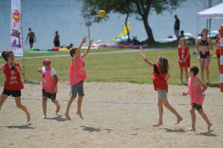 Tournois sportifs sur la plage