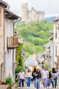 Najac et la Maison du Gouverneur en visite guidée groupes