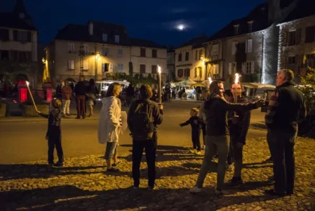 visites aux flambeaux de la bastide